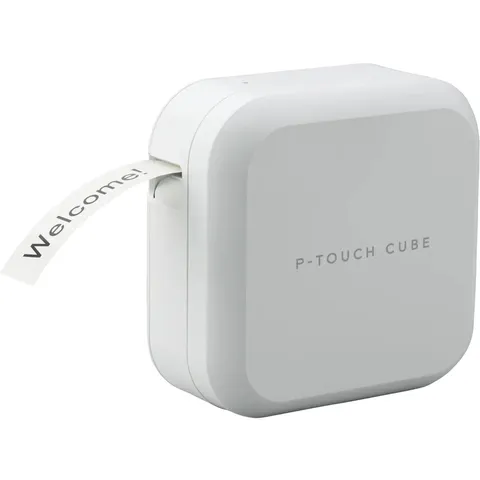 Máy In Nhãn Di Động Brother P-Touch Cube PT-P710BT - In Nhiệt Tốc Độ Cao, Kết Nối Bluetooth, Thiết Kế Nhãn Tùy Chỉnh, Quà Tặng Hữu Ích