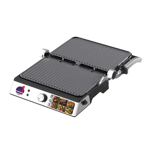 Máy Kẹp Bánh Mì & Bếp Nướng Điện Bennix BN-901EG - Nướng Nhanh & Đều, Công Suất 2200W, Thiết Kế Sang Trọng, Khay Chống Dính Teflon