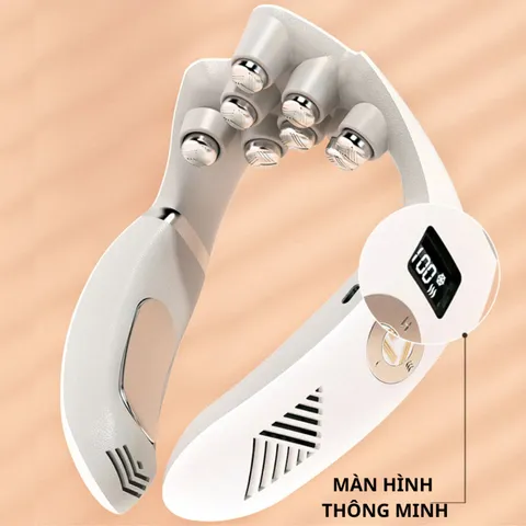 Máy Massage Cổ Vai Gáy CW1 Có Chườm Ấm - Giảm Đau Mỏi, Thư Giãn Cơ Thể Hiệu Quả, Thiết Kế Hiện Đại, Thích Hợp Cho Mọi Đối Tượng