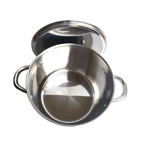 Nồi Inox Edelkochen N18-3DED 18cm 5 Lớp Đáy - Chất Liệu Cao Cấp, Đun Nấu Trên Tất Cả Các Loại Bếp, Dung Tích 3 Lít