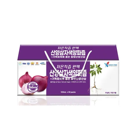 Nước Hồng Sâm Núi Hành Tím Kang's Food 100ml - Giúp Tăng Cường Sức Khỏe, Cải Thiện Đề Kháng và Ổn Định Huyết Áp