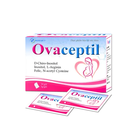 Viên Uống Ovaceptil Tăng Cường Sức Khỏe Sinh Sản Phụ Nữ - Bổ Sung Inositol, Vitamin và Khoáng Chất Thiết Yếu, Hỗ Trợ Chuẩn Bị Mang Thai