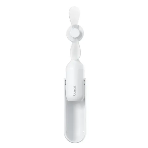 Quạt Mini Cầm Tay BUMAS BF03 Pro 2400mAh - Quạt Sạc Không Dây, Dễ Dàng Điều Chỉnh 2 Chế Độ Gió, An Toàn Cho Trẻ Em
