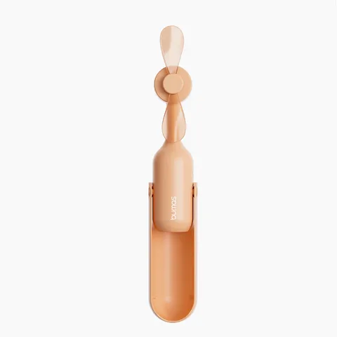 Quạt Mini Cầm Tay BUMAS BF03 Pro 2400mAh - Quạt Sạc Không Dây, Dễ Dàng Điều Chỉnh 2 Chế Độ Gió, An Toàn Cho Trẻ Em