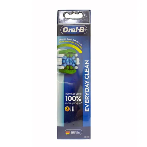 Bộ 3 Đầu Bàn Chải Điện Oral-B Precision Clean - Lông Mềm, Thiết Kế Thông Minh, Làm Sạch Từng Kẽ Răng, Giữ Răng Sạch Khỏe