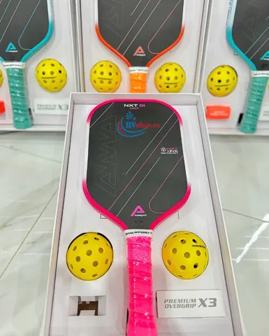 Set Vợt và Bóng Pickleball Ama Sport Nxt 01 - Chất Lượng Cao Dành Cho Người Chơi Nhiều Trình Độ, Màu Sắc Đẹp, Thiết Kế Thông Minh