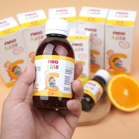 Siro Neo Kids C+ 150ml - Hỗ trợ Tăng Đề Kháng cho Bé bằng Vitamin C và Kẽm, Dinh Dưỡng Thiên Nhiên