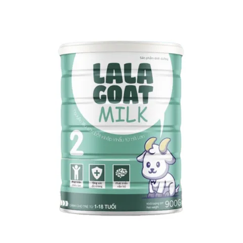 Sữa Dê Lala Goat Milk Số 2 - Phát Triển Chiều Cao & Trí Tuệ cho Trẻ từ 1-18 Tuổi - Dinh Dưỡng Cao Cấp Nhập Khẩu từ Hà Lan