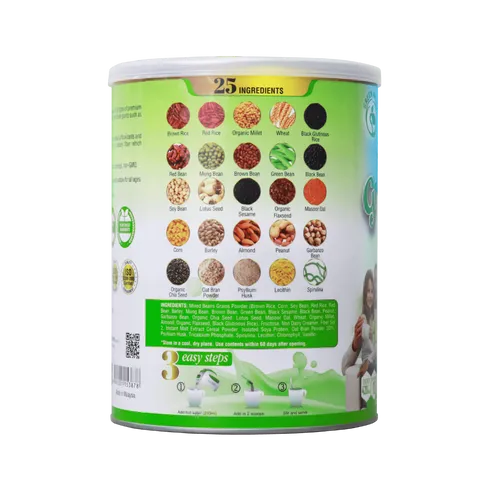 Sữa Hạt Ngũ Cốc Dinh Dưỡng 25 Green Nutri - Giải Pháp Bổ Sung Dinh Dưỡng Từ Thiên Nhiên Cho Trẻ Em Và Người Ăn Chay