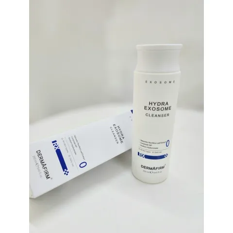 Sữa Rửa Mặt Cấp Ẩm Dermafirm Hydra Exosome Cleanser 250ml - Gel Làm Sạch Dịu Nhẹ, Duy Trì Độ Ẩm Cho Da, Phù Hợp Với Mọi Loại Da