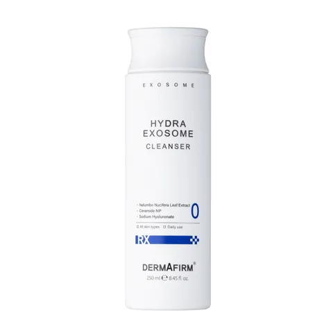 Sữa Rửa Mặt Cấp Ẩm Dermafirm Hydra Exosome Cleanser 250ml - Gel Làm Sạch Dịu Nhẹ, Duy Trì Độ Ẩm Cho Da, Phù Hợp Với Mọi Loại Da