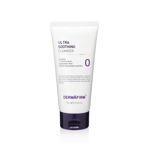 Sữa Rửa Mặt Dermafirm Ultra Soothing Cleanser 150ml - Sản Phẩm Dành Cho Da Nhạy Cảm, Làm Sạch Dịu Nhẹ, Củng Cố Hàng Rào Bảo Vệ Da