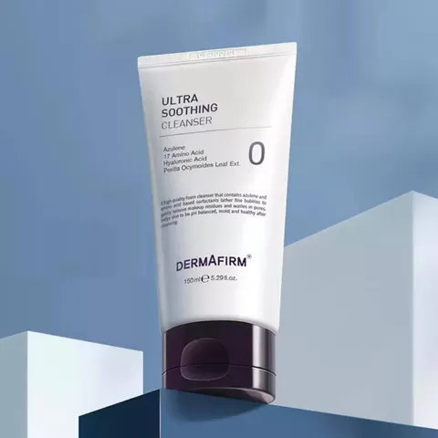 Sữa Rửa Mặt Dermafirm Ultra Soothing Cleanser 150ml - Sản Phẩm Dành Cho Da Nhạy Cảm, Làm Sạch Dịu Nhẹ, Củng Cố Hàng Rào Bảo Vệ Da
