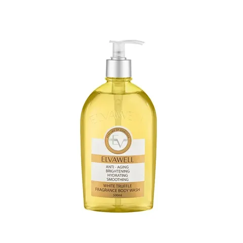 Sữa Tắm Nước Hoa Elvawell White Truffle Sugar Honey - Dưỡng Da Mềm Mại, Hương Thơm Ngọt Ngào, Chai 500ml
