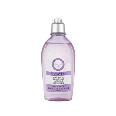 Sữa Tắm Nước Hoa Trắng Da Elvawell Niacinamide Soul Healing 250ml - Dưỡng ẩm, Làm Sáng Da, Hương Thơm Dịu Nhẹ
