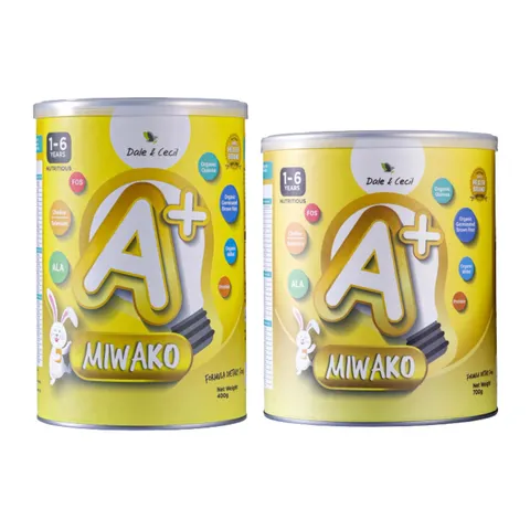 Sữa Thực Vật Hữu Cơ Miwako A+ Vị Vani Cho Bé Từ 1-6 Tuổi - Bổ Sung Vitamin Và Khoáng Chất Phát Triển Khoa Học Giai Đoạn Nhỏ Tuổi