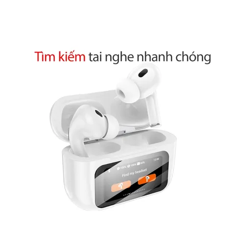 Tai Nghe Bluetooth 5.4 Hoco EW72 Màn LED Cảm Ứng - Chống Ồn ANC, Âm Thanh Chất Lượng Cao, Hỗ Trợ Chức Năng Thông Minh, Thời Gian Sử Dụng 4 Giờ