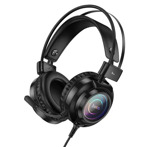 Tai Nghe Chụp Tai Hoco W110 Có Mic Đàm Thoại - Âm Thanh Rõ Ràng, Bass Mạnh, Thiết Kế Năng Động, Phù Hợp Nghe Nhạc, Chơi Game