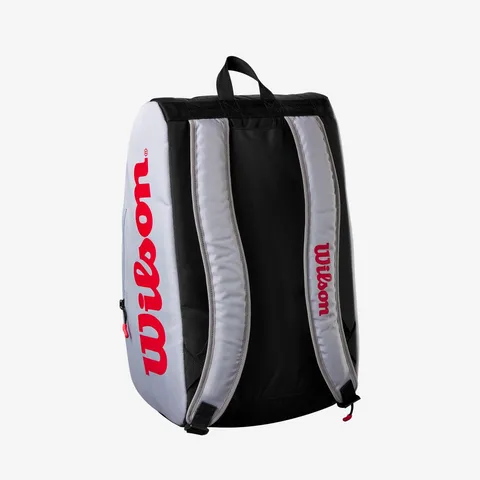 Túi đựng vợt pickleball Wilson Super Tour Bag WR8905800 - Chất liệu TPU bền, thiết kế nhiều ngăn tiện ích cho thể thao và du lịch.
