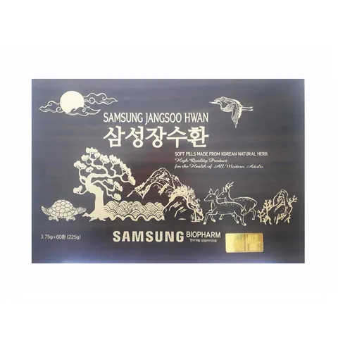 Viên Hỗ Trợ Bổ Não Trầm Hương Samsung Bio Pharm 60 Viên - Tăng Cường Trí Nhớ, Giảm Căng Thẳng, Quà Tặng Sang Trọng Cho Người Cao Tuổi