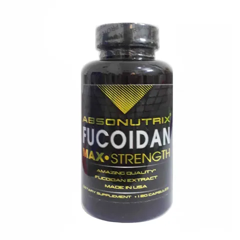 Viên uống Absonutrix Fucoidan Max Strength 500mg - Hỗ trợ tăng cường miễn dịch và phục hồi sức khỏe từ rong biển nâu Mỹ