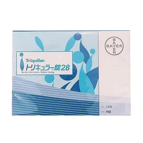 Viên uống hỗ trợ tránh thai hàng ngày Triquilar Bayer Nhật Bản - Bảo vệ sức khỏe, ổn định nội tiết cho phụ nữ, 28 viên tiện lợi
