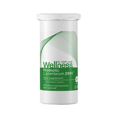 Viên Uống Probiotic L. plantarum 299V™ Wellness Oriflame - Hỗ Trợ Tiêu Hóa, Cân Bằng Hệ Vi Sinh Đường Ruột, 30 Viên