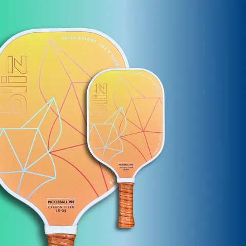 Vợt Pickleball Bliz Carbon Fiber T300 BlizLB-04 - Vợt Chơi Pickleball Chất Liệu Cao Cấp, Dễ Điều Khiển, Phù Hợp Cho Người Mới Chơi