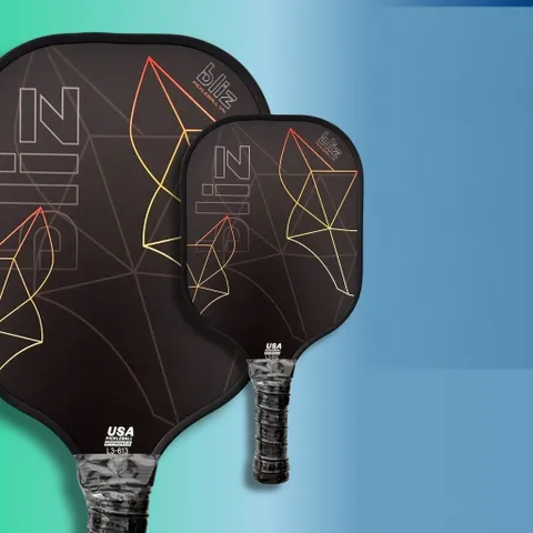 Vợt Pickleball BLiz L3-613 - Vợt Sợi Thủy Tinh Chống Trượt, Thiết Kế Đen Cam Nổi Bật, Kiểm Soát Tốt, Dùng Cho Người Chơi Pickleball