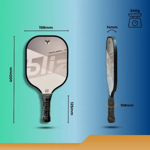 Vợt Pickleball Bliz Sport L3-619 - Sợi Thủy Tinh Chuyên Dụng Cho Người Mới Chơi, Khả Năng Kiểm Soát Tốt, Thiết Kế Êm Ái