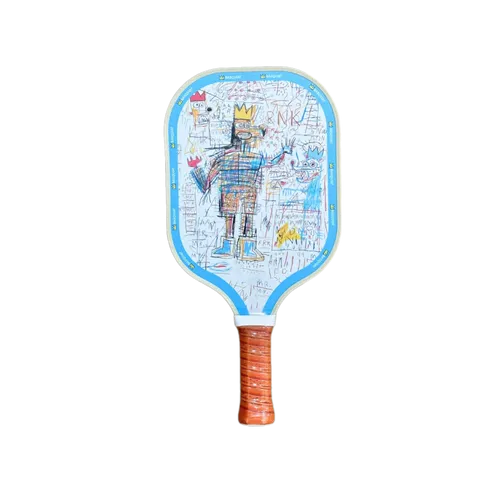 Vợt Pickleball Carbon Fiber T300 BlizCT-09 - Thiết Kế Họa Tiết Jean Michel Basquiat, Trọng Lượng Nhẹ, Chơi Tấn Công và Phòng Thủ Xin Chào