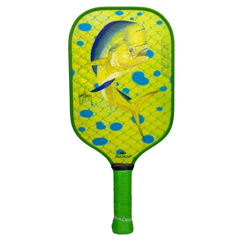 Vợt Pickleball Diadem Rush Guy Harvey Limited Edition - Thiết kế độc đáo nghệ thuật biển, nhẹ và bền cho người chơi kiểm soát tốt nhất.
