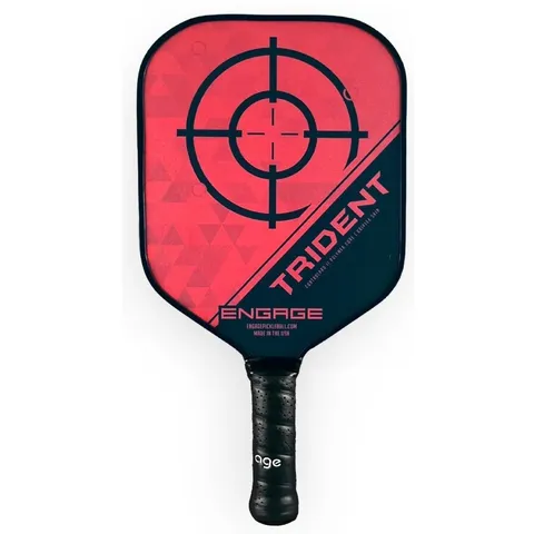 Vợt Pickleball Engage Trident GripTEK - Vợt Chơi Thể Thao Chất Lượng Cao, Công Nghệ 5 Lớp, Thiết Kế Linh Hoạt, Độ Nhám Tối Đa