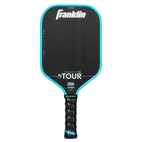 Vợt Pickleball Franklin FS Tour Dynasty 14mm - Chất liệu Carbon T700, Lõi Polypropylene Honeycomb, Tăng Cường Kiểm Soát và Sức Mạnh Đánh Bóng