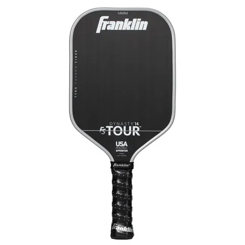 Vợt Pickleball Franklin FS Tour Dynasty 14mm - Chất liệu Carbon T700, Lõi Polypropylene Honeycomb, Tăng Cường Kiểm Soát và Sức Mạnh Đánh Bóng