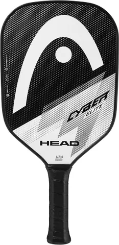 Vợt Pickleball Head Cyber Elite B09MWNZB9V - Đen/Trắng, Dòng Elite cho Người Chơi Trung Bình, Thiết Kế Gọn Nhẹ, Hiệu Suất Cao
