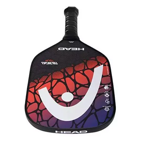 Vợt Pickleball Head Graphite Radical Tour - Siêu nhẹ, Lõi Tổ Ong, Công Nghệ Extreme Spin, Bề Mặt Carbon CHS