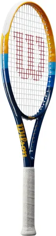Vợt Tennis Wilson Profile B07MBQSGTQ Dành Cho Người Lớn - Thiết Kế Nhẹ, Cơ Động Cao, Màu Xanh/Da Cam