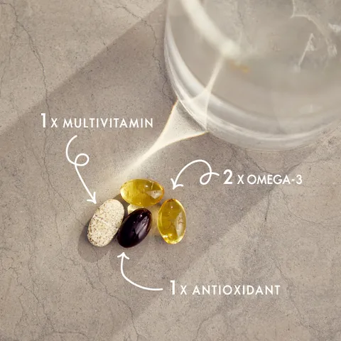 Wellosophy Wellness Pack Woman Oriflame - Bộ Vitamin Tổng Hợp và Omega-3 Hỗ Trợ Sức Khỏe Phụ Nữ, 21 Gói