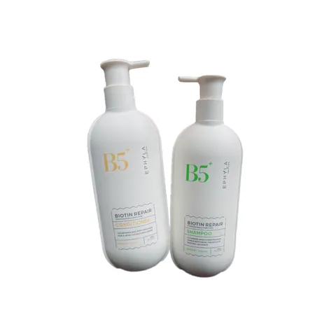 Bộ Dầu Gội Xả EPHYLA B5 Biotin Repair 800ml - Chăm Sóc Tóc Hư Tổn, Khô Xơ, Giảm Rụng Tóc, Mềm Mượt, Dưỡng Ẩm