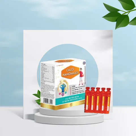 Calci Nanomaxx Bổ Sung Canxi Cho Bé - Hỗ Trợ Phát Triển Chiều Cao và Bảo Vệ Xương Khớp - An Toàn và Hiệu Quả