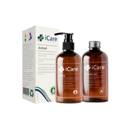 Combo Dermato 200 & Dầu Gội Antisol - Giải Pháp Sạch Gàu, Ngứa Da Đầu, Dưỡng Tóc Khỏe Mạnh, Phục Hồi Da Đầu, Chống Rụng Tóc