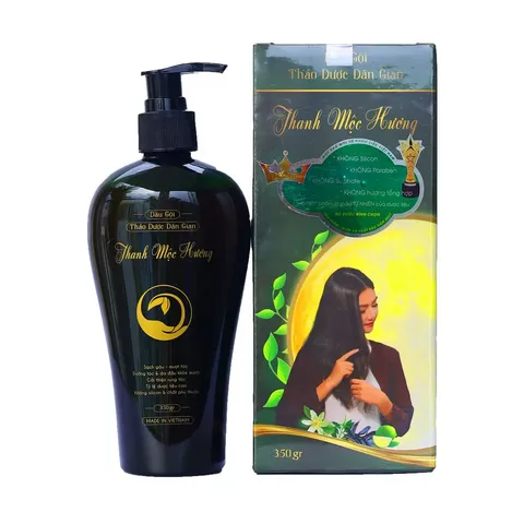 Dầu Gội Thanh Mộc Hương 350ml - Hỗ Trợ Giảm Nấm Gàu, Rụng Tóc, Không Silicon, Dưỡng Tóc Khỏe Mạnh, Thảo Dược Tự Nhiên