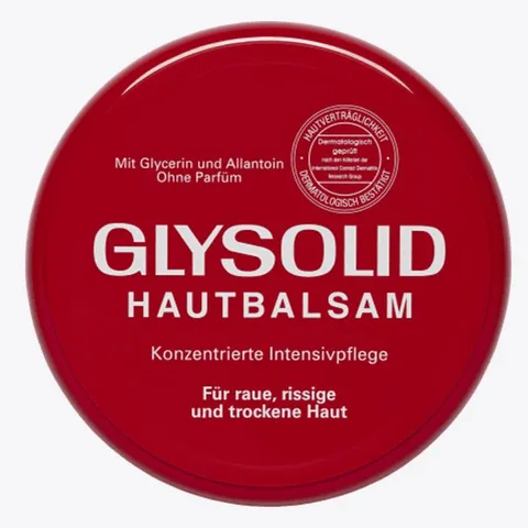 Kem Dưỡng Da Chân Glysolid Đức - Chăm Sóc Da Khô, Nứt Gót Chân, Không Mùi, Giàu Glycerin và Allantoin, Sản Phẩm Lành Tính