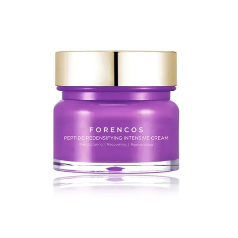 Kem Dưỡng Trắng Da Ban Đêm Forencos Peptide Redensifying - Giúp Trẻ Hóa, Làm Mờ Nếp Nhăn, Căng Bóng Da Từ Thiên Nhiên