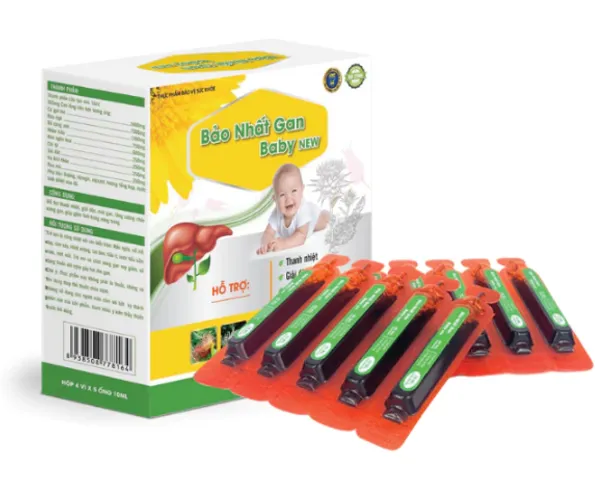Siro Bảo Nhất Gan Baby Gia Phát - Hỗ trợ thanh nhiệt, giải độc gan cho trẻ từ 1 tuổi, tăng cường miễn dịch tự nhiên, dễ hấp thu.