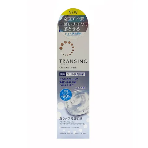 Sữa Rửa Mặt Transino Clear Wash 100g - Giúp Giảm Nám, Làm Sáng Da Từ Collagen & Vitamin C - Dành Cho Tất Cả Các Loại Da