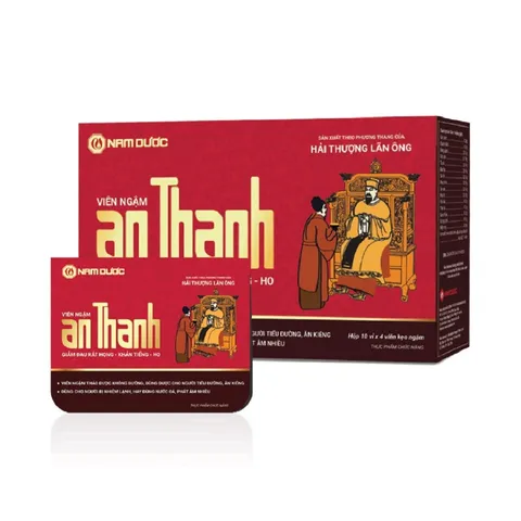 Viên Ngậm An Thanh Nam Dược Hỗ Trợ Giảm Ho, Khản Tiếng Từ Thiên Nhiên - Sản Phẩm An Toàn Cho Sức Khỏe