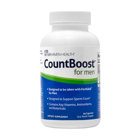 Viên uống CountBoost for men cho nam giới của Mỹ 60 viên