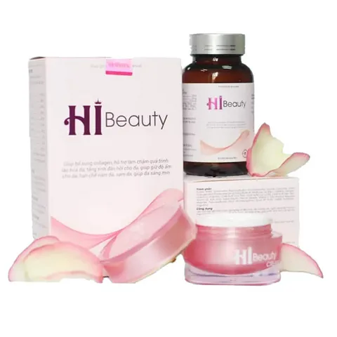 Viên Uống & Kem Bôi Hi Beauty - Hỗ Trợ Làm Trắng Da, Giảm Nám, Chống Lão Hóa - Sản Phẩm Dưỡng Da Từ Thiên Nhiên